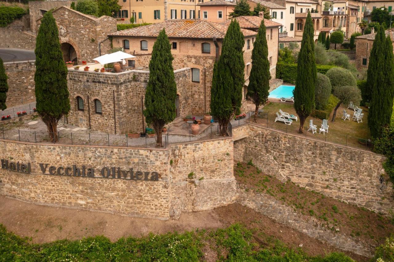 Hotel Vecchia Oliviera Montalcino Exterior foto